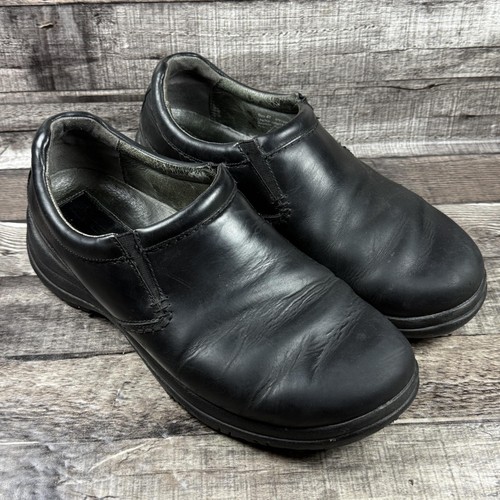 Dansko black leather shoes - black,